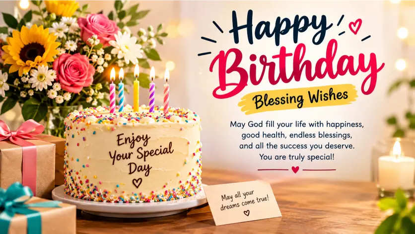 Happy Birthday Blessing Wishes