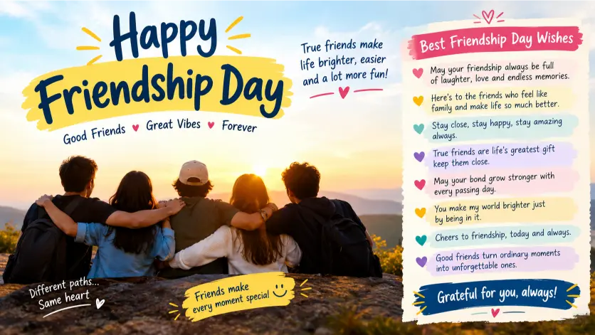 Best Friendship Day Wishes