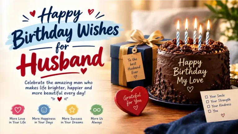 Happy Birthday Wishes for Husband