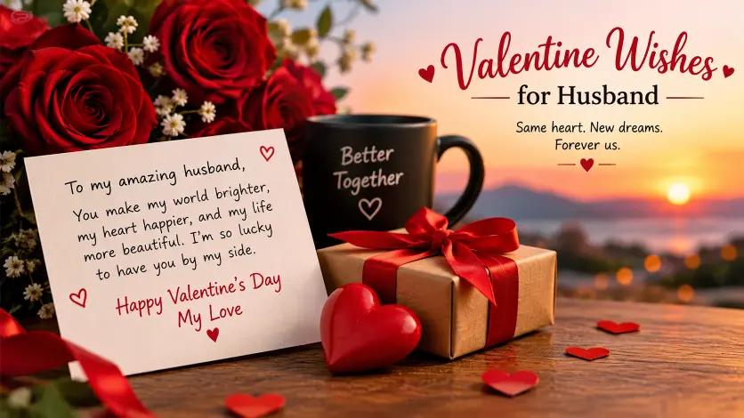 Valentine Wishes for Husband
