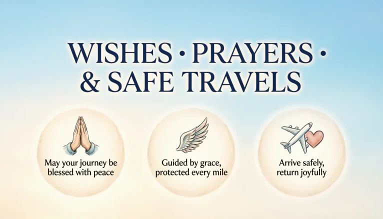 Wishes Prayers & Safe Travels