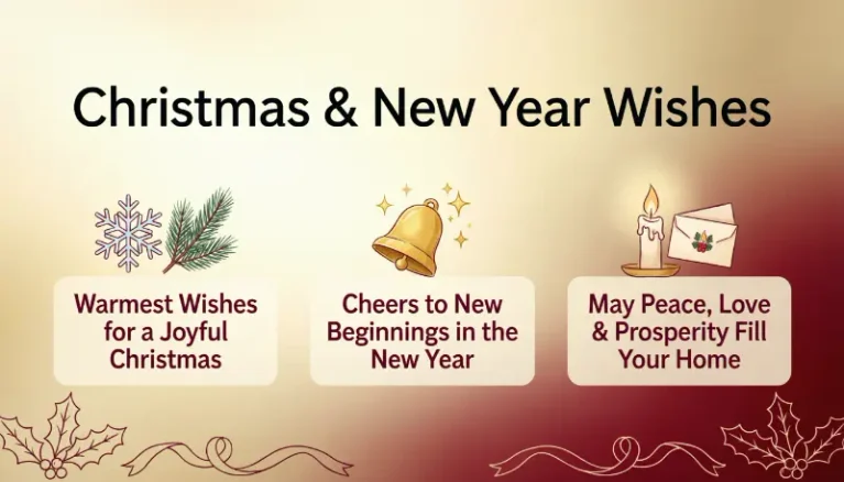 Christmas and New Year Wishes