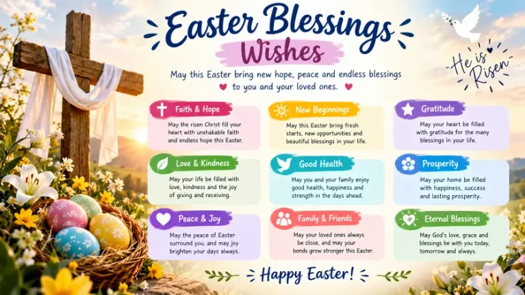 Easter blessings wishes