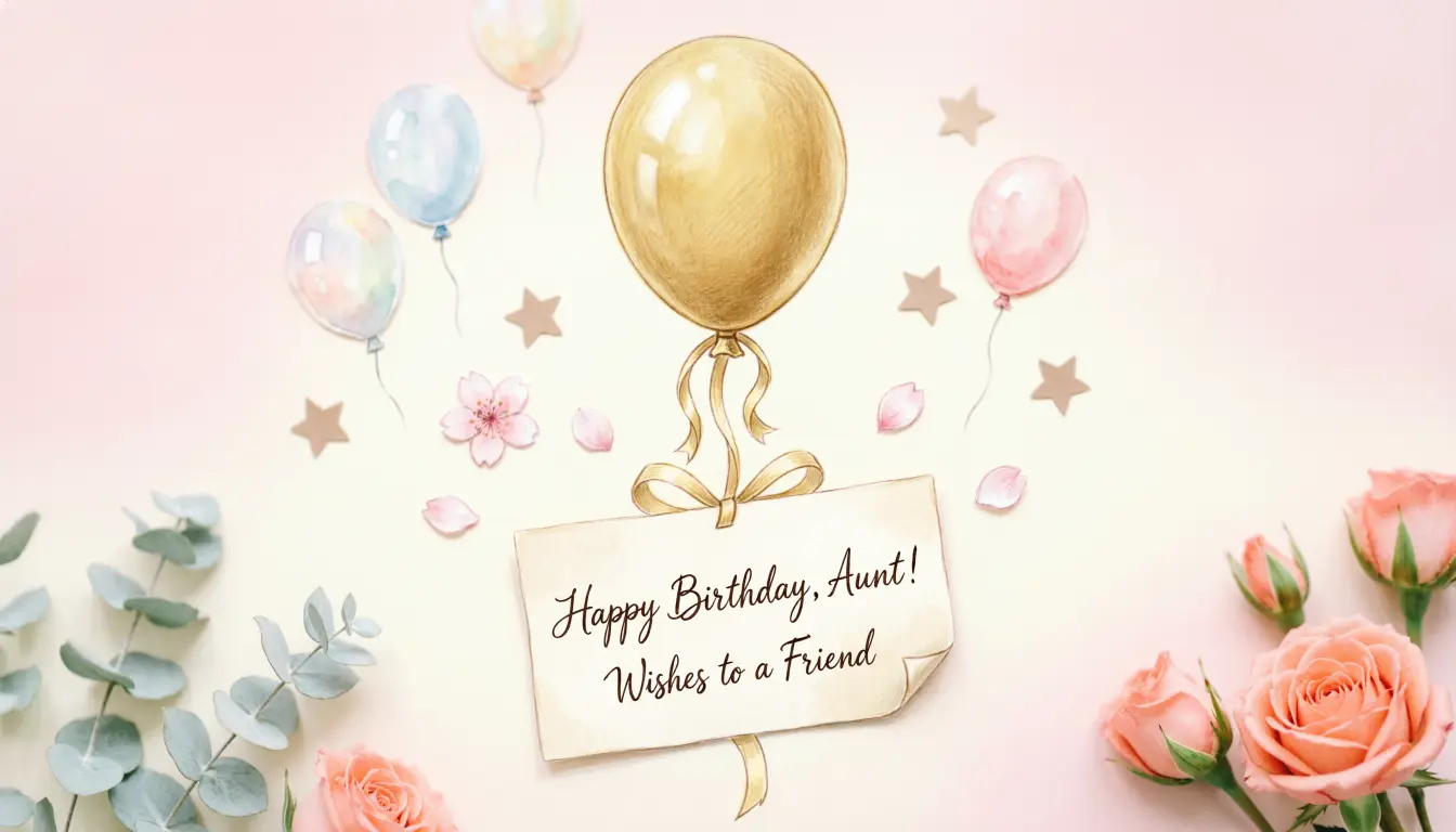 Happy Birthday Aunt Wishes