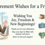 Retirement Wishes for a Friend
